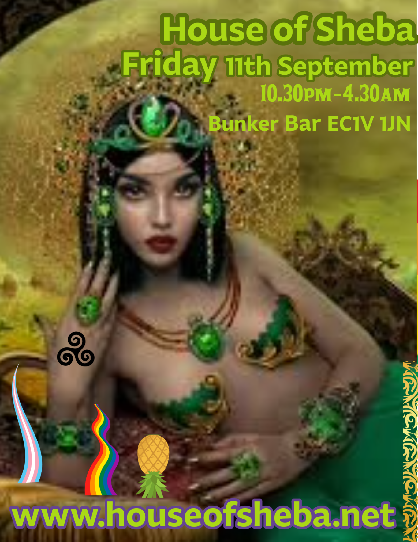 House of Sheba night event at The Bunker (organiser's image)