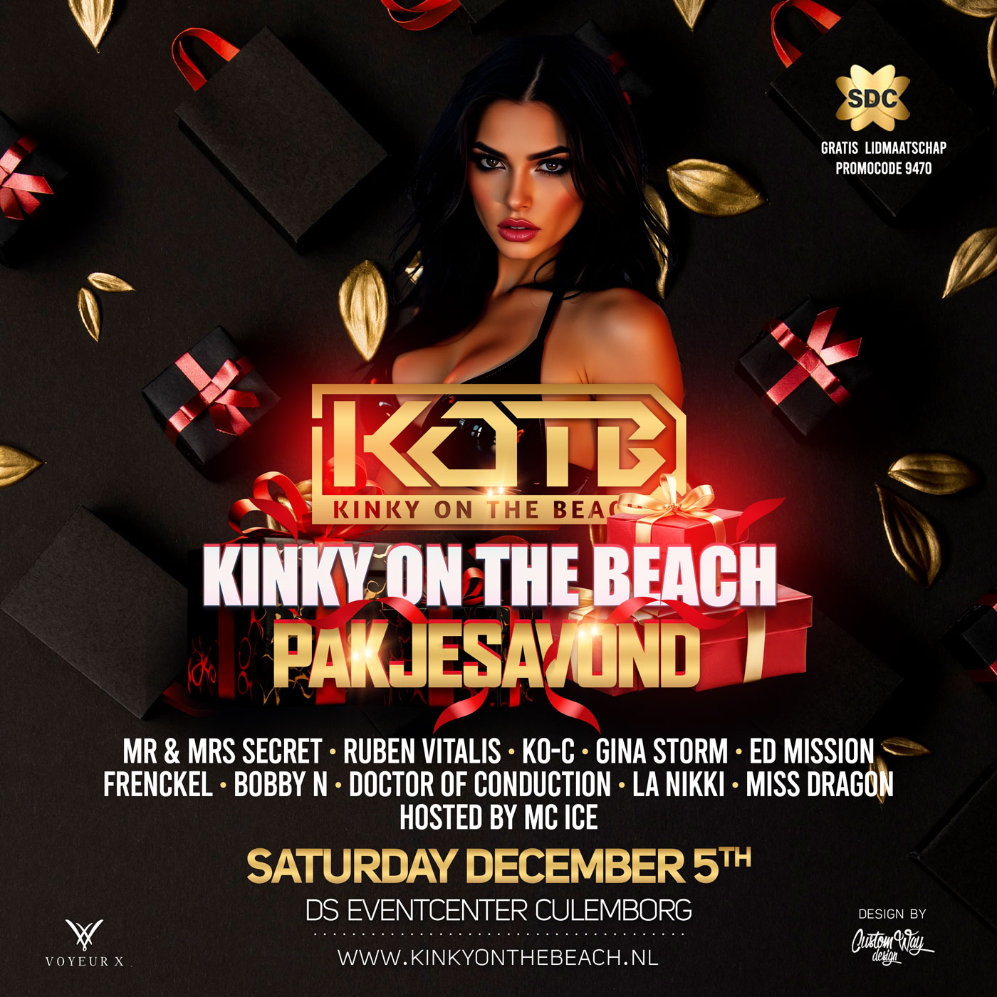 Kinky On The Beach – Pakjesavond (organiser's event image)