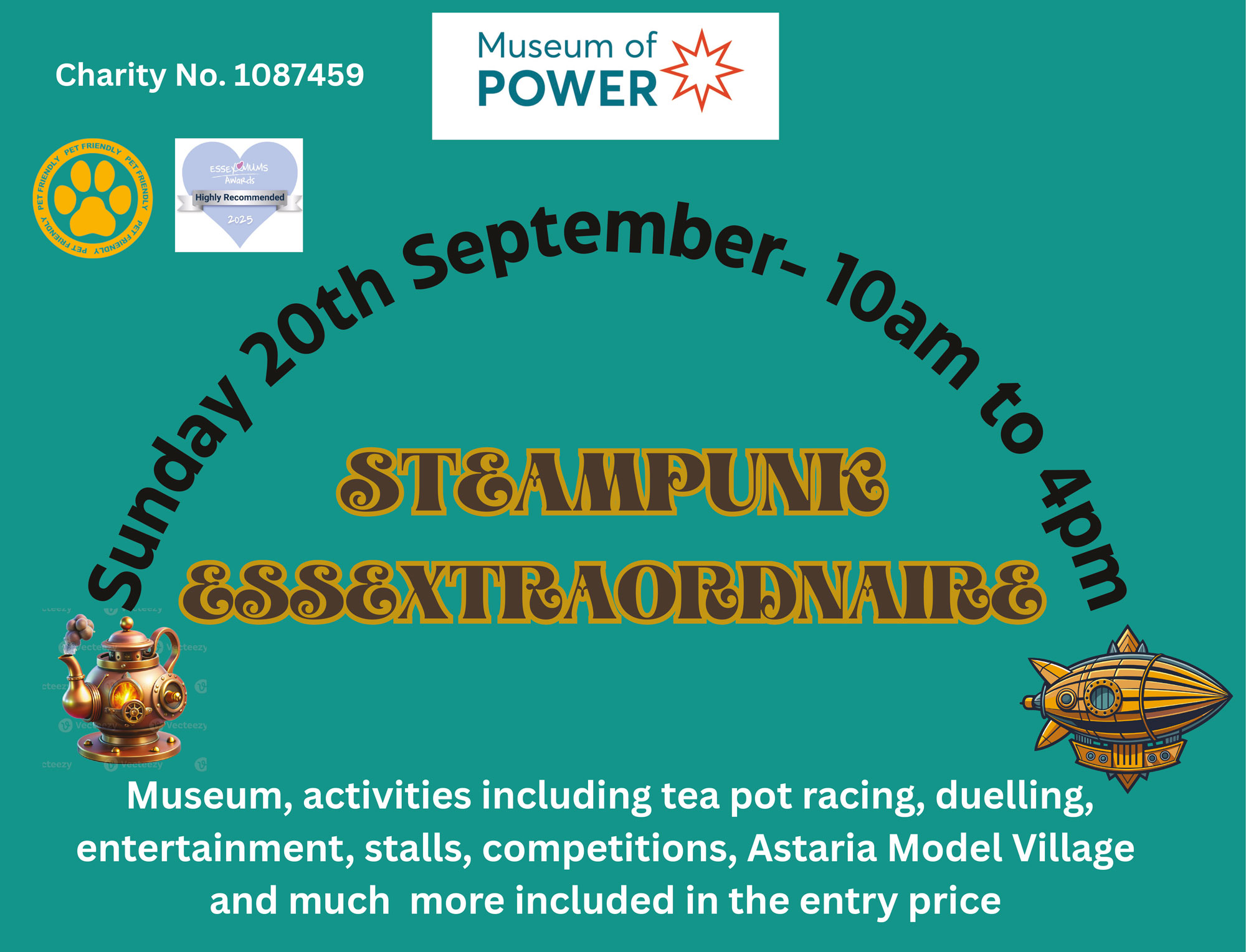 Steampunk Essexxtraordinaire XI (organiser's event image)