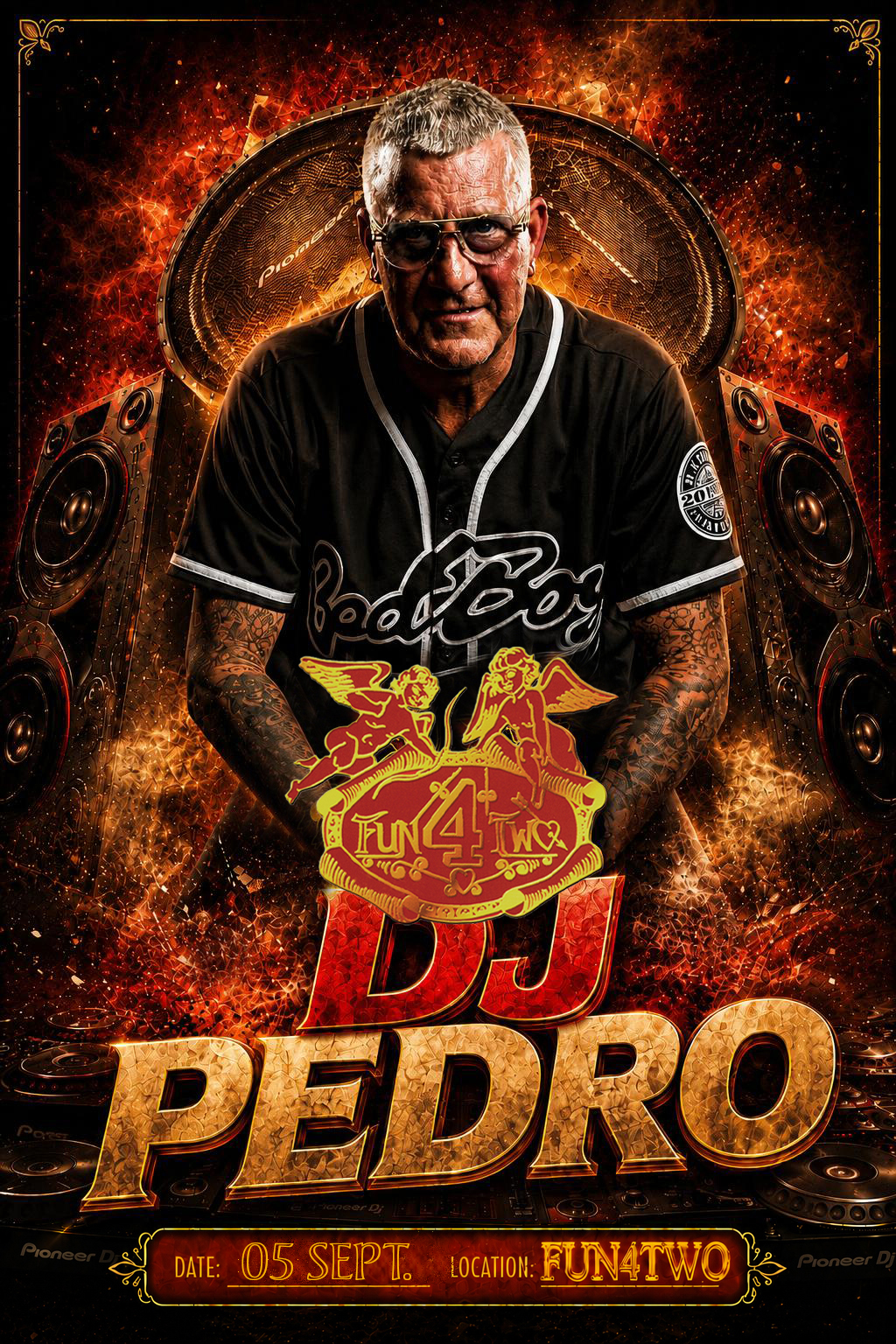 Saturday night with DJ Pedro (organiser's event image)