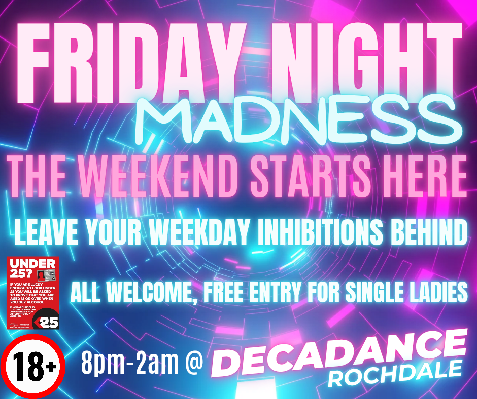 Friday Night Madness (organiser's event image)