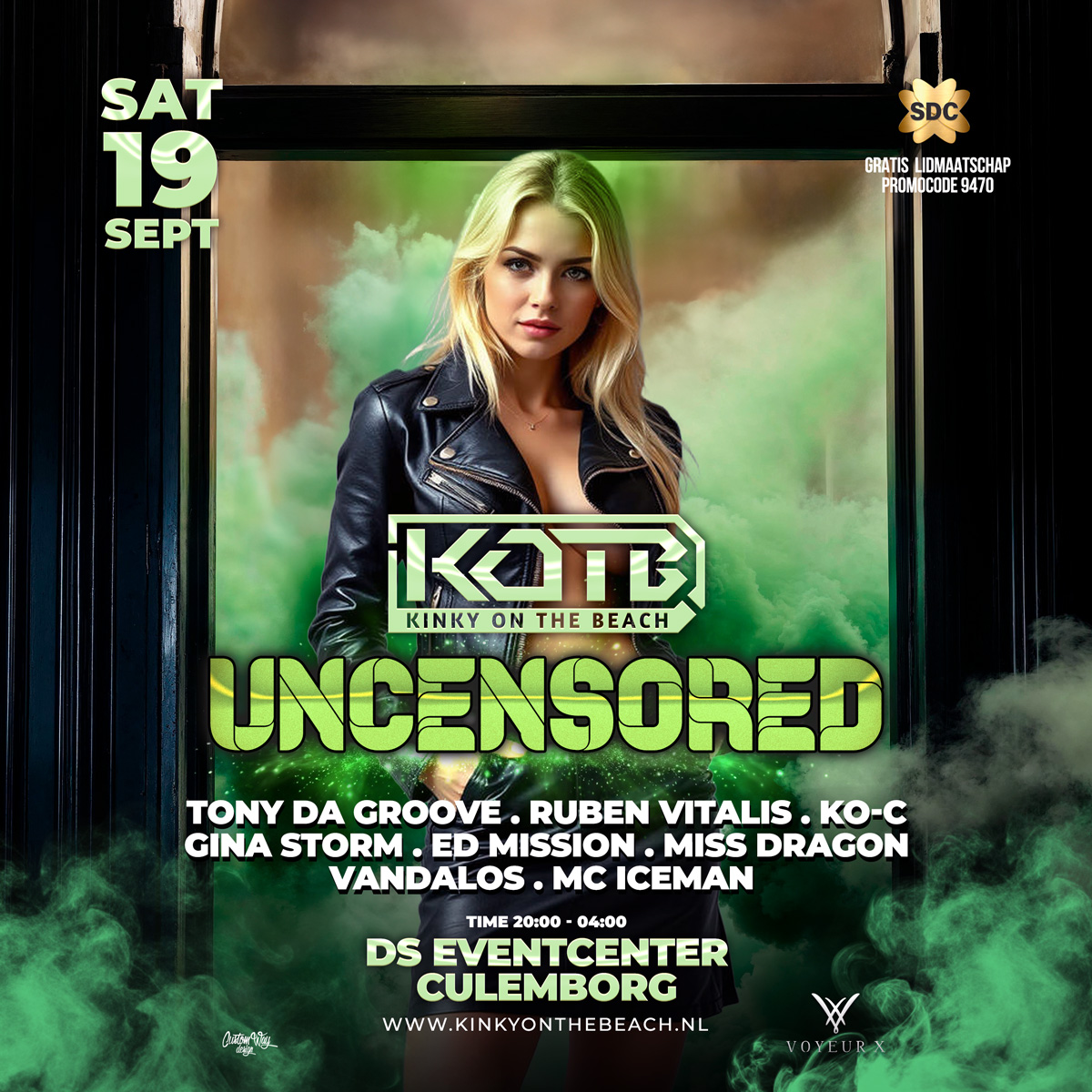 Kinky On The Beach – Uncensored (organiser's event image)