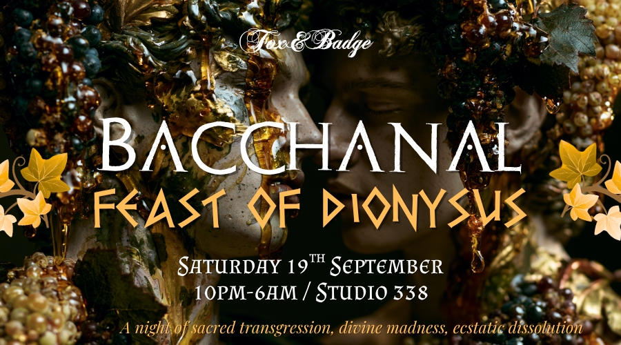 Bacchanal: Feast of Dionysus (organiser's event image)