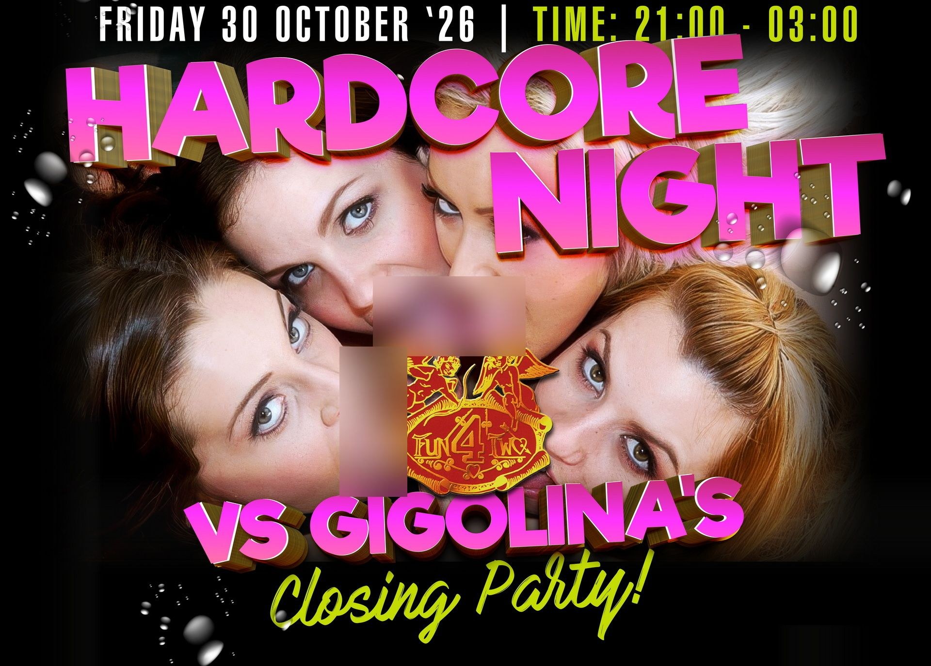 Hardcore Night vs Gigolina's, closing party (organiser's event image)